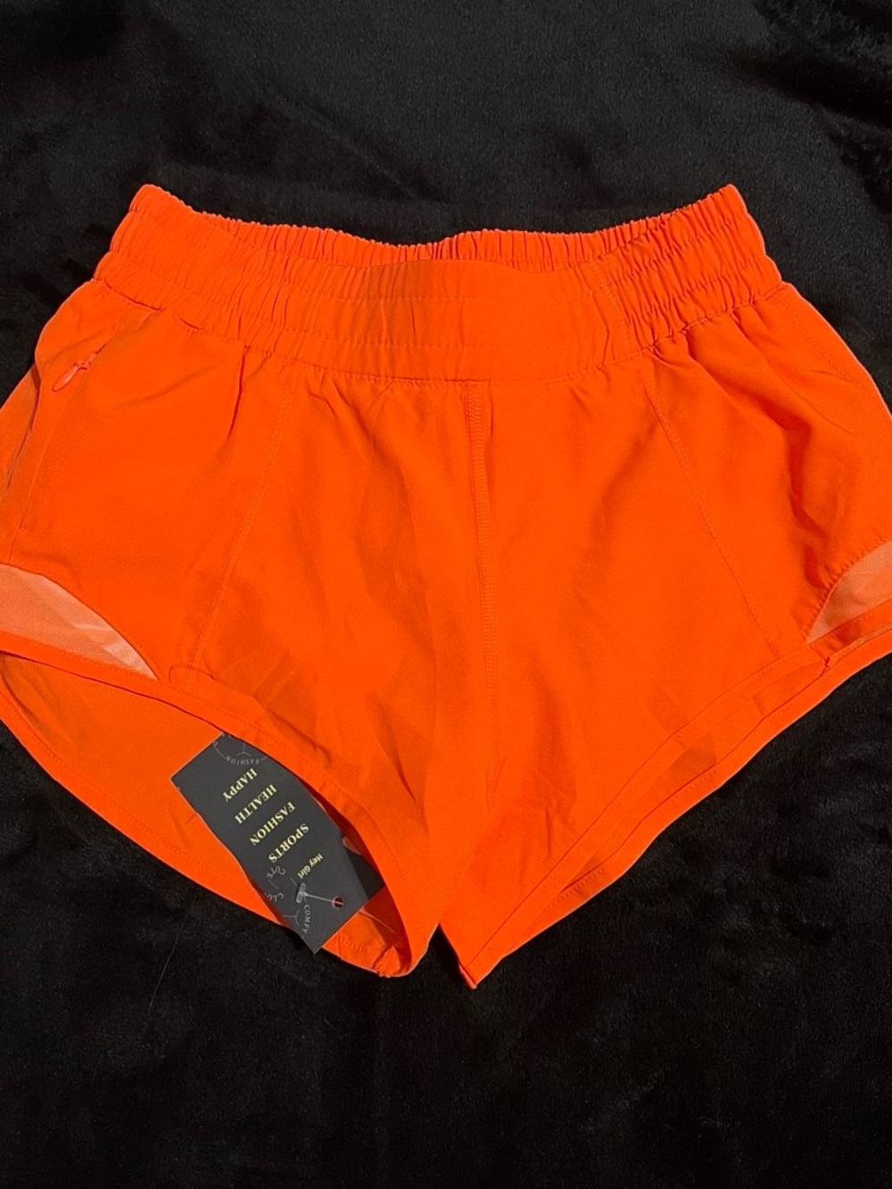 Women’s Bright Orange Active Shorts